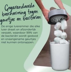 Tommee Tippee Twist & Click Milieuvriendelijke Luieremmer Navulling - Duurzaam Geproduceerde Greenfilm - 6 Stuks -Babyproducten 1172x1200 10