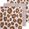 Meyco Cheetah/Panter Hydrofiele Doeken - 3-pack - Camel - 70x70 Cm -Babyproducten 1174x1200 14