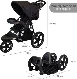Babyphant Luxe Yasmin Hardloop Kinderwagen – Jogging Buggy - Runner 17 Babyphant Luxe Yasmin Hardloop Kinderwagen – Jogging Buggy - Runner -Babyproducten 1176x1200 4