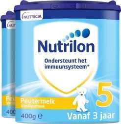Nutrilon 5 Peuter Groeimelk Vanille Poeder 2 X 400 Gram -Babyproducten 1177x1200 10