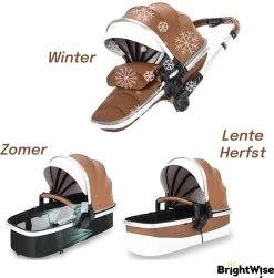 Merkloos BrightWise® Luxe Kinderwagen 3 In 1 Voldoet Aan Alle Europese Veiligheidscertificaten - Wandelwagen - Kinderwagen 3-in-1 Incl Autostoel - Kinderwagen Maxi Cosi – Buggy 3 In 1 - Newborn - Leer - Bruin 28 Merkloos BrightWise® Luxe Kinderwagen 3 In 1 Voldoet Aan Alle Europese Veiligheidscertificaten - Wandelwagen - Kinderwagen 3-in-1 Incl Autostoel - Kinderwagen Maxi Cosi – Buggy 3 In 1 - Newborn - Leer - Bruin -Babyproducten 1181x1200 4