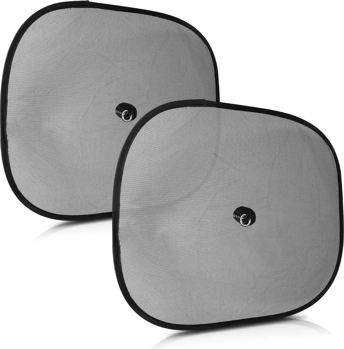 Navaris 2x Auto Zijruit Zonwering - 44 X 36 Cm Zonnescherm Set Voor Bescherming Van Baby, Kinderen - Voor Zijruit En Achterbank 3 Navaris 2x Auto Zijruit Zonwering - 44 X 36 Cm Zonnescherm Set Voor Bescherming Van Baby, Kinderen - Voor Zijruit En Achterbank