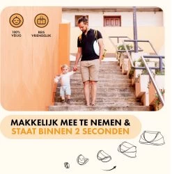 Deryan Infant BabyBox Campingbedje - Baby Klamboe - Cream -Babyproducten 1185x1200 7