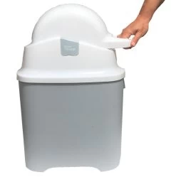 DiaperChamp ONE - Soft Silver - Standaard Luieremmer -Babyproducten 1189x1200 13