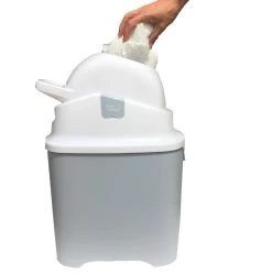 DiaperChamp ONE - Soft Silver - Standaard Luieremmer -Babyproducten 1189x1200 15