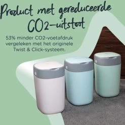 Tommee Tippee Twist & Click Milieuvriendelijke Luieremmer Navulling - Duurzaam Geproduceerde Greenfilm - 12 Stuks -Babyproducten 1194x1200 11