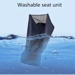 WOOSH New Buggy - Sand / Black - One Hand Folding - 3 Slaapstanden - Wandelwagen Tot 25 Kg - Regenhoes - Bekerhouder - Muggennet -Babyproducten 1195x1200 7