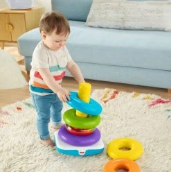 Fisher Price Fisher-Price Stapelringen - Grote Kleurenringpiramide -Babyproducten 1196x1200 2
