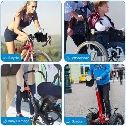 BOTC 2 In 1 Bekerhouders & Telefoonhouder - Cup Organizer Voor Kinderwagen, Fiets, Rolstoel, Walker - Zwart 16 BOTC 2 In 1 Bekerhouders & Telefoonhouder - Cup Organizer Voor Kinderwagen, Fiets, Rolstoel, Walker - Zwart -Babyproducten 1198x1200 14