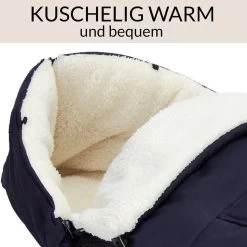 Monzana Voetenzak - Voor Kinderwagen Of Stoeltje - 93x56cm Donkerblauw -Babyproducten 1198x1200 15