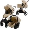 Ding Juna Kinderwagen 3 In 1 - Beige/Rose - Combi Kinderwagen Incl. Autostoel -Babyproducten 1198x1200 19