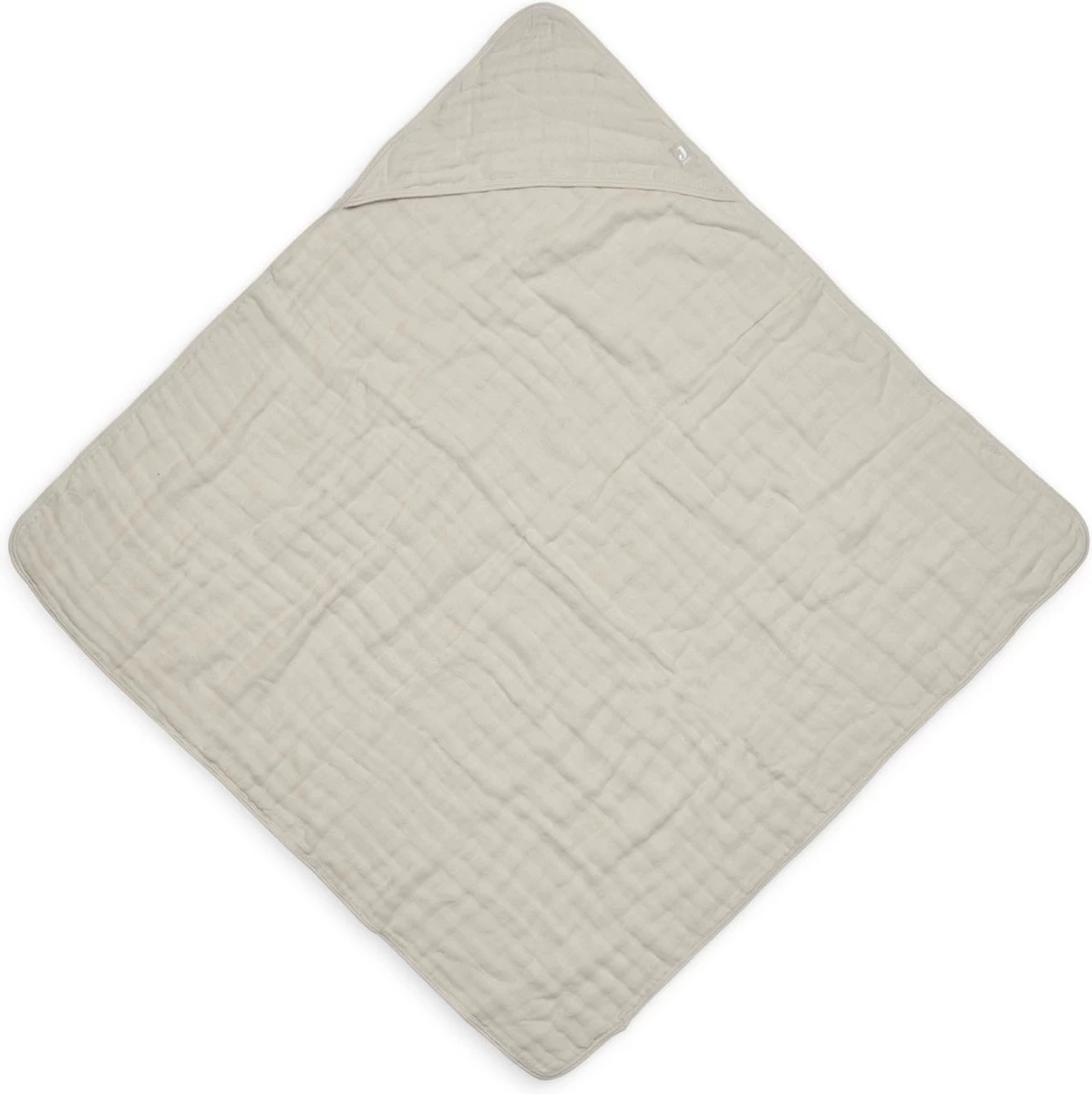 Jollein Badcape Wrinkled 75x75cm - Nougat 3 Jollein Badcape Wrinkled 75x75cm - Nougat