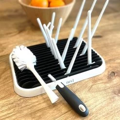 Nevi Afdruiprek Met Lekbak - Afdruipmat Voor 10 Flessen - Opvouwbaar Droogrek Babyfles - Inclusief Afwasborstel -Babyproducten 1198x1200 78