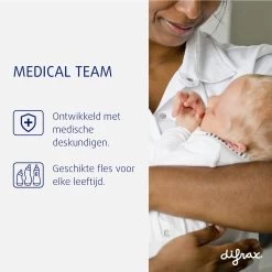Difrax Babyfles 170 Ml Natural - Anti-Colic - Lichtblauw - 2 Stuks -Babyproducten 1198x1200 92