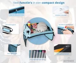 ‘’MOVENDO’’ Reistafel Voor Auto Kinderen – Autotafel – Speeltafel Auto – Travel Tray – Tekentafel – Opvouwbaar Met Tablethouder - Blauw -Babyproducten 1200x1000 6