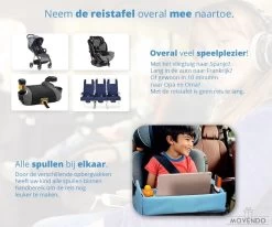 ‘’MOVENDO’’ Reistafel Voor Auto Kinderen – Autotafel – Speeltafel Auto – Travel Tray – Tekentafel – Opvouwbaar Met Tablethouder - Blauw -Babyproducten 1200x1000 7