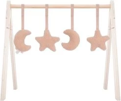 Jollein Babygym Speeltjes - Moon - Nougat - 4 Stuks -Babyproducten 1200x1003