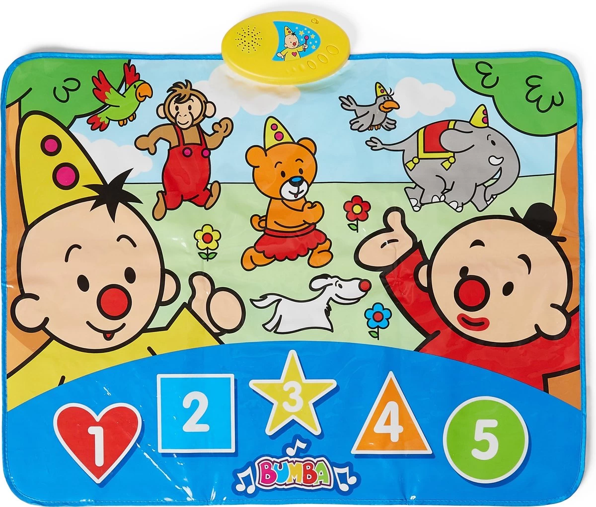 Bumba Speelkleed - Interactieve Speelmat 90 X 70 Cm - 6 Dierengeluiden 3 Bumba Speelkleed - Interactieve Speelmat 90 X 70 Cm - 6 Dierengeluiden