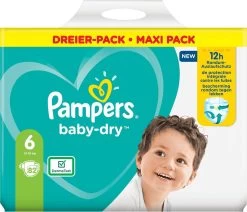 Pampers® Pampers - Baby Dry - Maat 6 - Mega Pack - 82 Luiers -Babyproducten 1200x1028 9