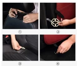 Merkloos Autostoel Organizer - Met Uitklapbare Laptophouder - Auto Organizer Met Tablet Houder - Auto Ipadhouder Voor Kinderen - Auto Organizer Met Uitklapbaar Tafel - Tray - Fleshouder - Tissuehouder - Car Organizer - Car Seat Organizer - Luxe Mat Zwart -Babyproducten 1200x1033 1