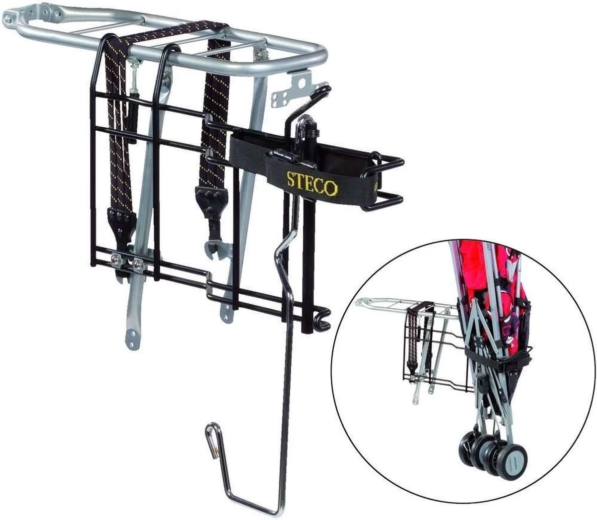 Steco Buggy-Mee De Luxe - Achterdrager 13 Steco Buggy-Mee De Luxe - Achterdrager - Afbeelding 11