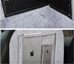 Case2go - Auto Organizer Met Tablet Houder - Autostoel Organizer Met Telefoonhouder En Bekerhouder Auto - Zwart -Babyproducten 1200x1047 1