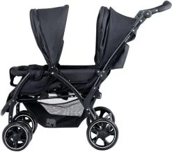 Deryan Luxe Elena Dubbele Buggy- Duo Buggy – Tandem Buggy – Compact En Lichtgewicht -Babyproducten 1200x1057 5