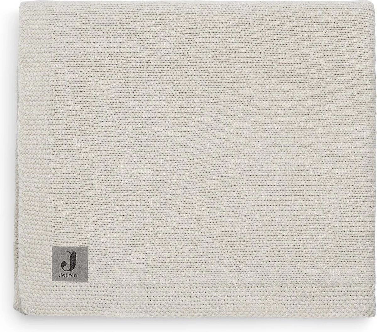 Jollein Baby Deken Wieg 75x100cm Bliss Knit - Nougat 3 Jollein Baby Deken Wieg 75x100cm Bliss Knit - Nougat