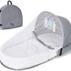 Lopoleis Campingbedje – Campingbedje Met Matras – Òpvouwbaar – Baby Tentje – Grijs 2 Lopoleis Campingbedje – Campingbedje Met Matras – Òpvouwbaar – Baby Tentje – Grijs -Babyproducten 1200x1063 3