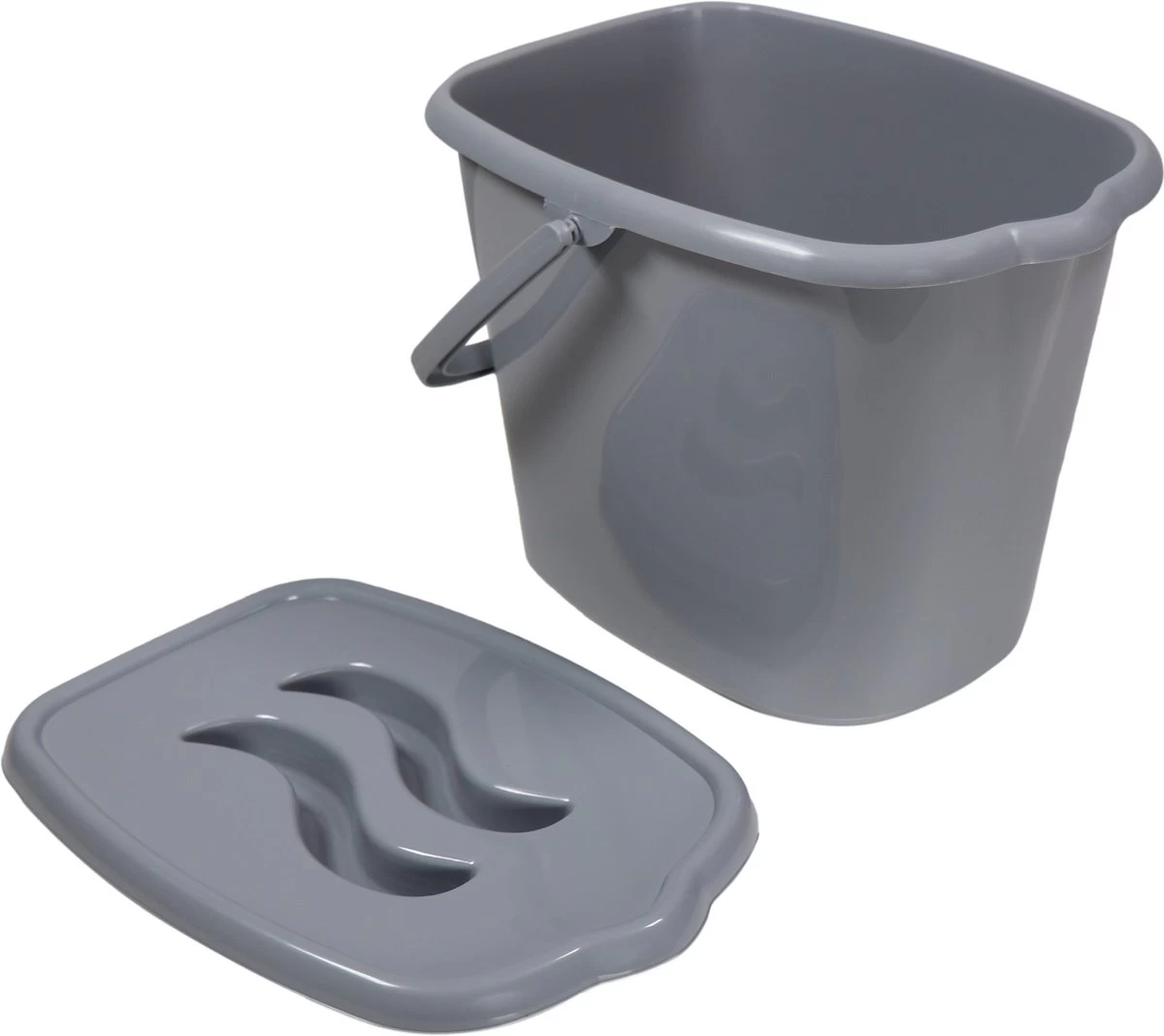 MamaLoes Grijs Badset Incl. Zwarte Badstandaard 5 MamaLoes Grijs Badset Incl. Zwarte Badstandaard - Afbeelding 3