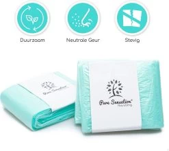 Pure Sensation® Luieremmer Navulling - 4 Stuks - Geschikt Voor Korbell - Inclusief Extra Luier Etui - Navullingen 15/16 Liter - Luieremmer Zakken - Luieremmernavullingen - Luieremmers - Korbell Luieremmer – Luierzakjes Wegwerp - Korbell Navulling -Babyproducten 1200x1071 12