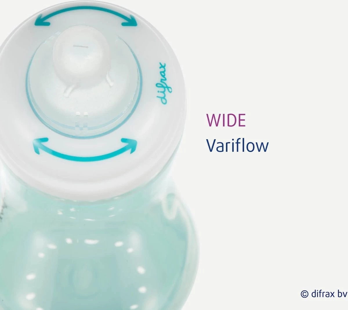 Difrax 1-2-3 Natural Flessenring Met Flessenspeen Voor Smalle Babyflessen 5 Difrax 1-2-3 Natural Flessenring Met Flessenspeen Voor Smalle Babyflessen - Afbeelding 3