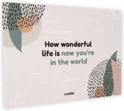 Cuddie Baby Draagdoek - Premium Organic Baby Draagdoek Gemaakt Van Bio Katoen - Newborns Tot 15 Kg - Baby Cadeau - Met Wenskaart - Olive -Babyproducten 1200x1075 4