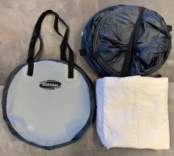 Deryan BabyBox Campingbedje - Baby Tentje - Blue -Babyproducten 1200x1076