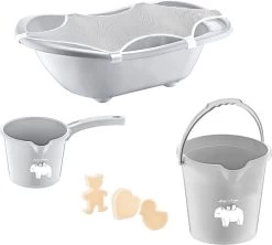 Babyjem Grijs 5-delige Badset
