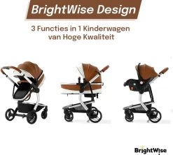 Merkloos BrightWise® Luxe Kinderwagen 3 In 1 Voldoet Aan Alle Europese Veiligheidscertificaten - Wandelwagen - Kinderwagen 3-in-1 Incl Autostoel - Kinderwagen Maxi Cosi – Buggy 3 In 1 - Newborn - Leer - Bruin 21 Merkloos BrightWise® Luxe Kinderwagen 3 In 1 Voldoet Aan Alle Europese Veiligheidscertificaten - Wandelwagen - Kinderwagen 3-in-1 Incl Autostoel - Kinderwagen Maxi Cosi – Buggy 3 In 1 - Newborn - Leer - Bruin -Babyproducten 1200x1079 4