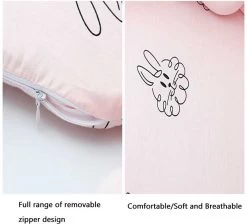 Buxibo - Draagbare Babynest - Co- Sleeper - Bed Bumper - Baby Bed Accessoires - Met Strikjes - Inclusief Bumper Rand - Verschoonmat - Veilig Slapen - Roze -Babyproducten 1200x1090 8