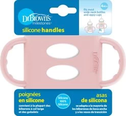 Dr. Brown's Siliconen Handvat Voor Brede Halsfles - Roze -Babyproducten 1200x1104 12