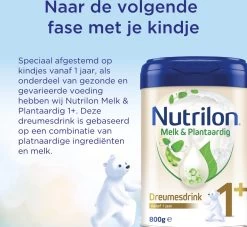Nutrilon Melk & Plantaardig 2 - Opvolgzuigelingenvoeding 6-12 Maanden - 800 Gram -Babyproducten 1200x1105 10