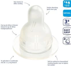 Difrax 1-2-3 Doseerspeen Natural - 2st -Babyproducten 1200x1114 7