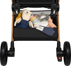 Lionelo Buggy Cloe - Kinderwagen Premium + - Tot 22 Kg - Verstelbare Rugleuning - 5-punts Veiligheidsgordels - Grote Zwenkwielen - Klamboe - Bekerhouder - Lichtgewicht - Compact - Waterdicht -Babyproducten 1200x1115 5