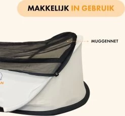 Deryan Infant BabyBox Campingbedje - Baby Klamboe - Cream -Babyproducten 1200x1117 5
