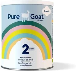 Pure Goat Company - Opvolgmelk 2 - Biologische Flesvoeding Op Basis Van Volle Geitenmelk - 800 Gram -Babyproducten 1200x1117 9