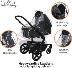 Universele Regenhoes Kinderwagen Met Kijkvenster – Buggy Hoes Universeel – Tegen Regen En Miezer Buggy – Doorzichtig 11 Universele Regenhoes Kinderwagen Met Kijkvenster – Buggy Hoes Universeel – Tegen Regen En Miezer Buggy – Doorzichtig -Babyproducten 1200x1121 5