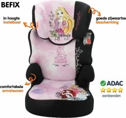 Disney - Autostoel BEFIX FIRST - Groep 2 En 3 - Van 15 Tot 36 Kg - ANWB "Goed Getest" - PRINSESSEN -Babyproducten 1200x1122 1