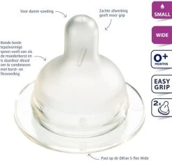 Difrax Flessenspeen Wide Voor Brede Babyflessen - Maat Small - 2 Stuks -Babyproducten 1200x1122 15