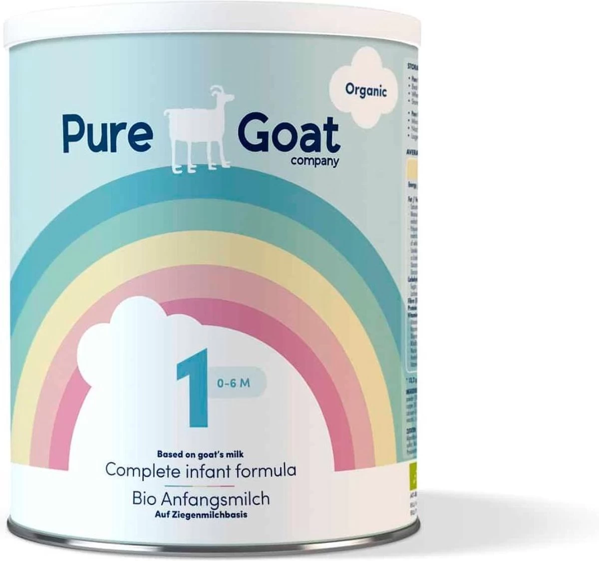 Pure Goat Company - Volledige Zuigelingenvoeding 1 - 800 Gram 14 Pure Goat Company - Volledige Zuigelingenvoeding 1 - 800 Gram - Afbeelding 12