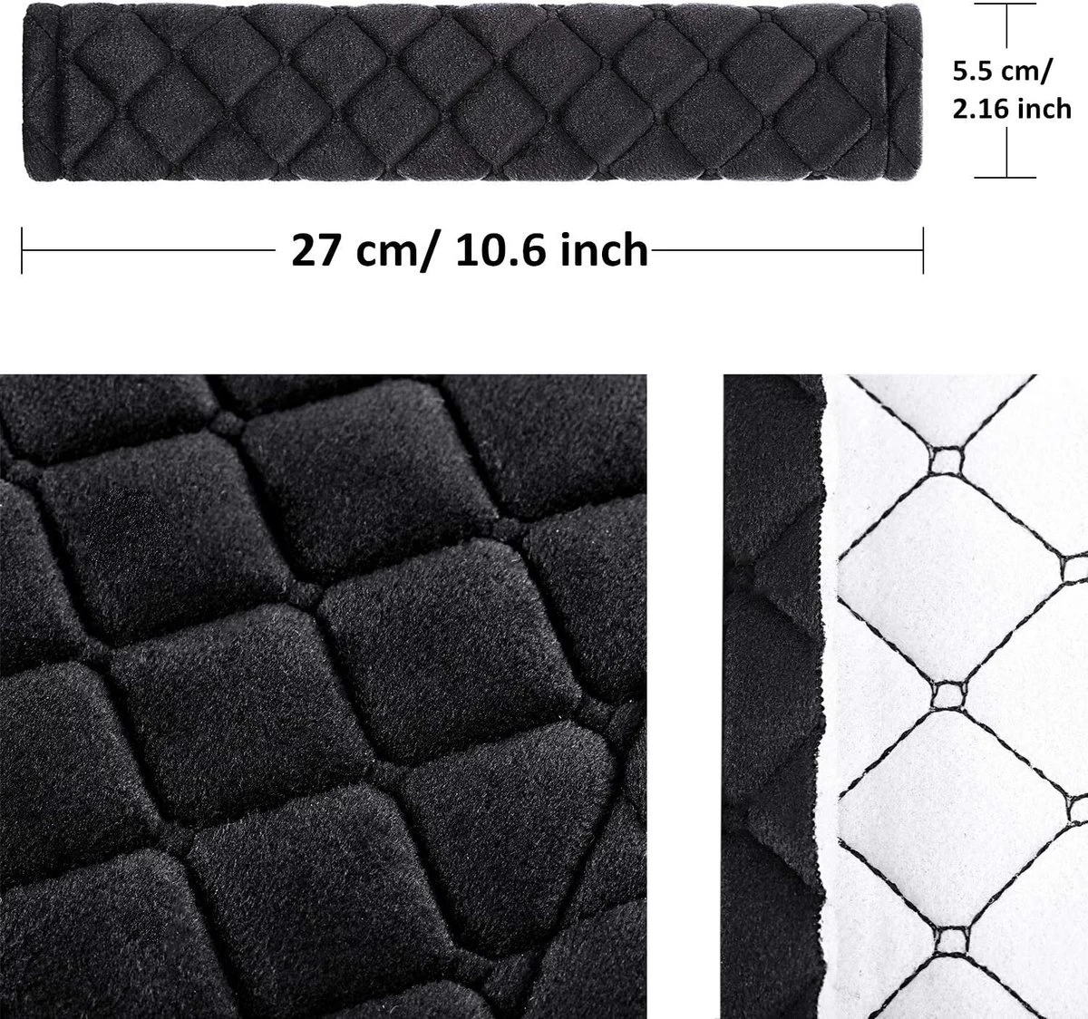 BOTC Gordelhoezen - Schouderhoezen - Gordelkussen - Auto Gordel Beschermer - 2 Stuks Gordelbeschermer - Universele Autogordel Cover 9 BOTC Gordelhoezen - Schouderhoezen - Gordelkussen - Auto Gordel Beschermer - 2 Stuks Gordelbeschermer - Universele Autogordel Cover - Afbeelding 7