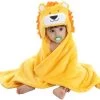 Multifunctionele Baby Fleecedeken Met Capuchon Leeuw | Badcape Baby En Peuters | Deken Kinderen | Wikkeldeken | Dekentje Baby & Peuter 0-3 Jaar | Babydeken | Kraamcadeau | Babycape | Fleece Deken | Kraam | Maxi Cosi Deken | Dier -Babyproducten 1200x1127 12