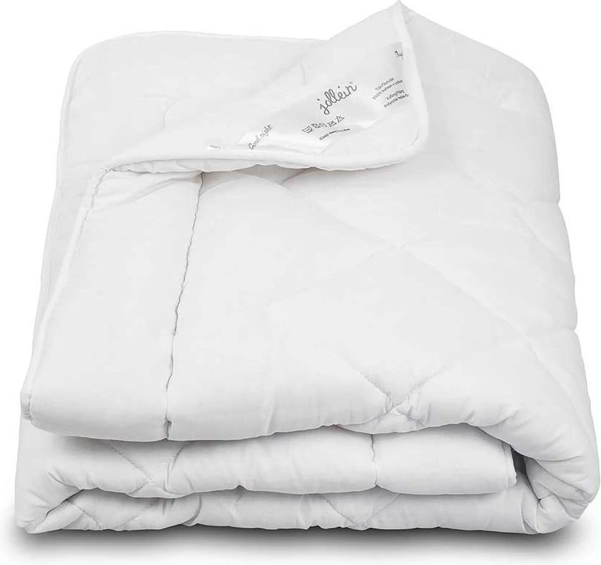 Jollein Baby Dekbed 100x135cm - Wit 6 Jollein Baby Dekbed 100x135cm - Wit - Afbeelding 4